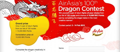 Engagement 101: AirAsia Continues to Innovate with “100th Dragon” Contest