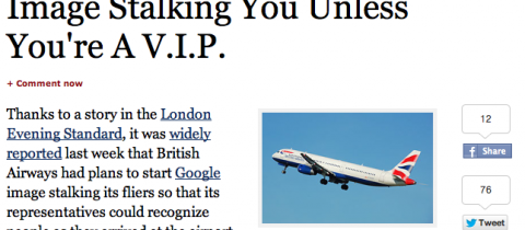British Airways Should Ignore Privacy Group Concerns